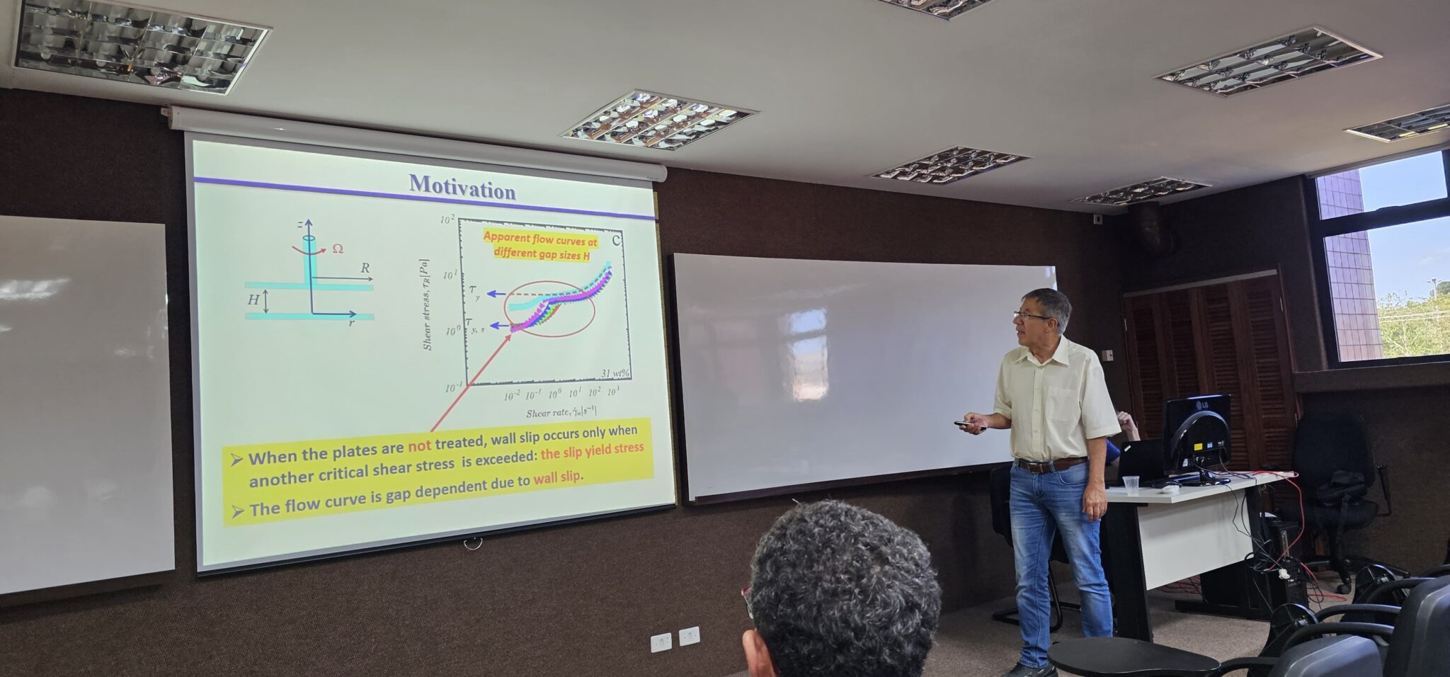 News Colloidal Suspension Flow and Wall Slip - Seminar with Prof. Georgios Georgiou